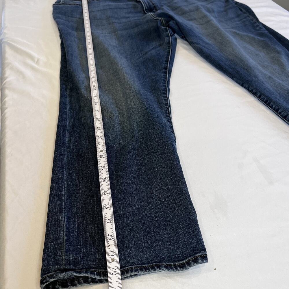 Lee Extreme Motion Jeans Men 44x30 Blue Stretch Waist Straight - Picture 4 of 5